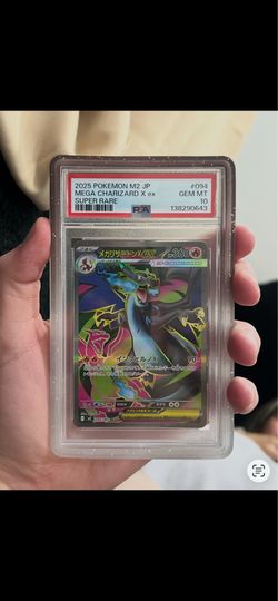 Mega Charizard X ex 094/080 SR Inferno X 2025 Pokemon Japanese PSA 10