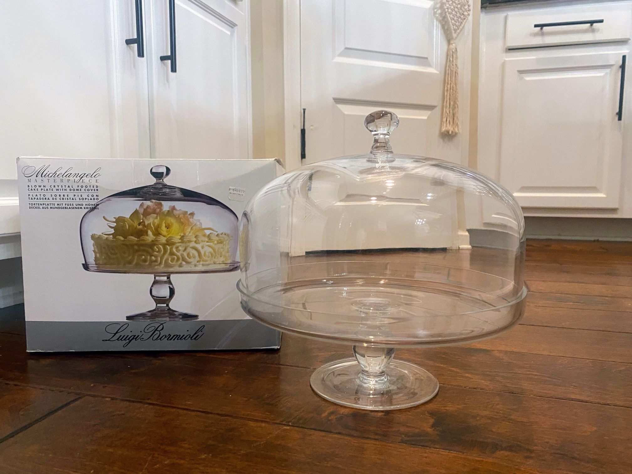 NEW Footed Cake Plate With Dome