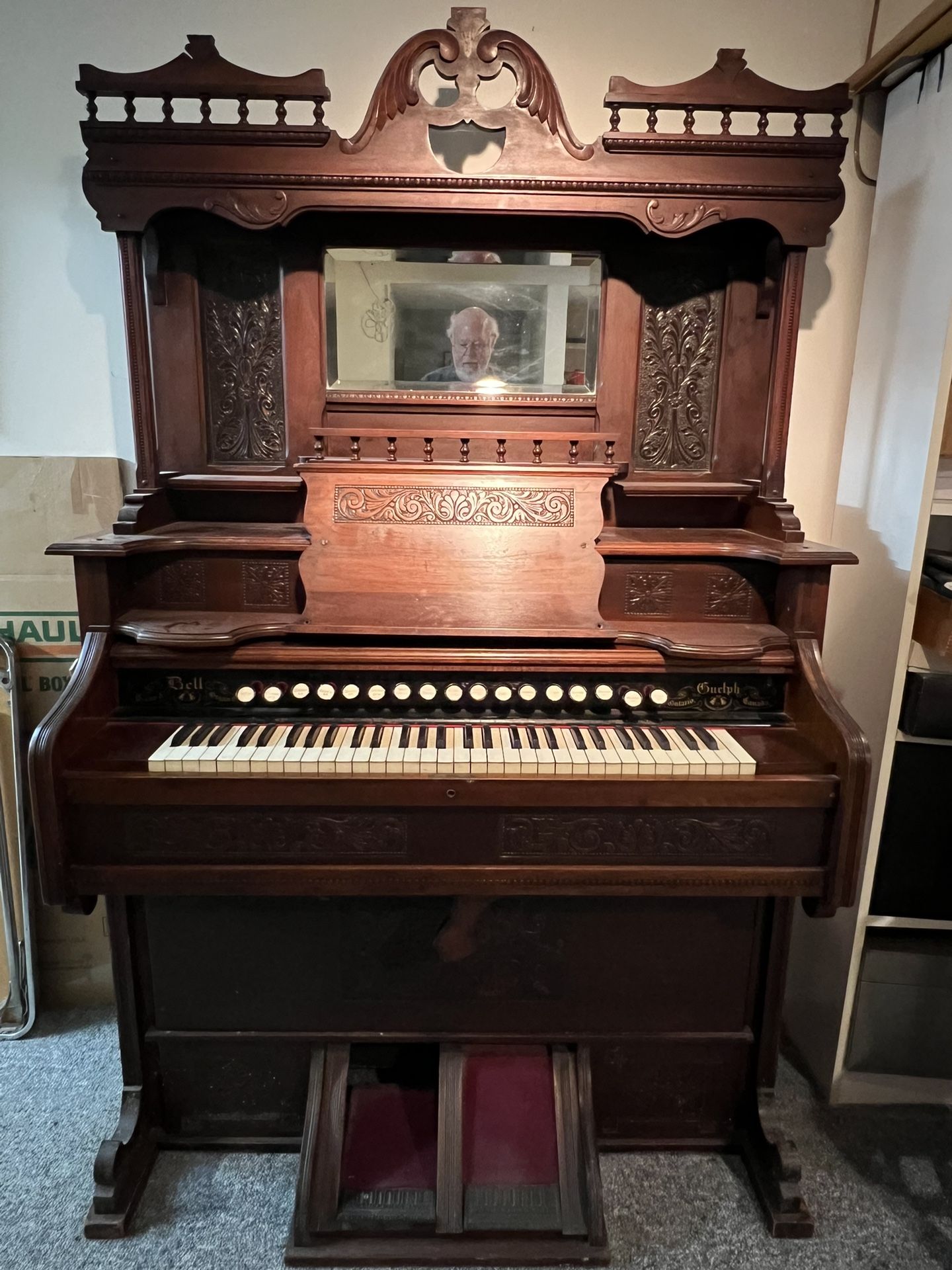 Antique Pump Organ
