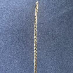 $50 Cuban Bracelet Silver Plated