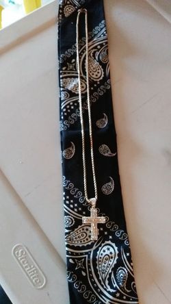Chain with jesus pendant