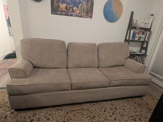 Beige Couch $100 OBO