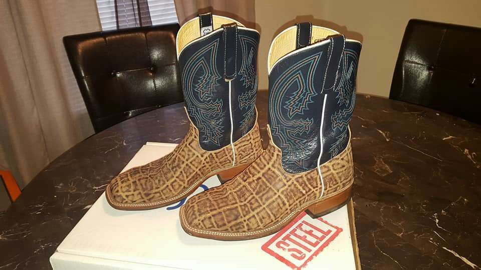 Anderson bean elephant steel toe