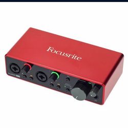 Focusrite Scarlett 2i2 3rd Gen USB Audio Interface