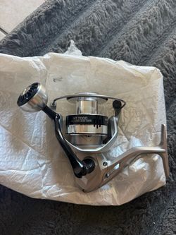 Different size fishing reels
