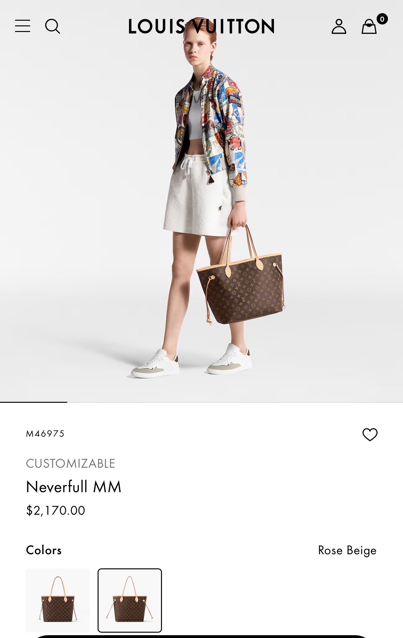 Louis Vuitton;  Neverfull  Mm