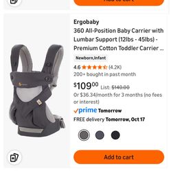 Ergo Baby Carrier