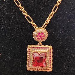 925 Sterling Silver Necklace With Pendant