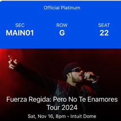 Fuerza Regida Ticket