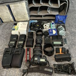Canon & Paul C Buff Camera & Lighting Kit