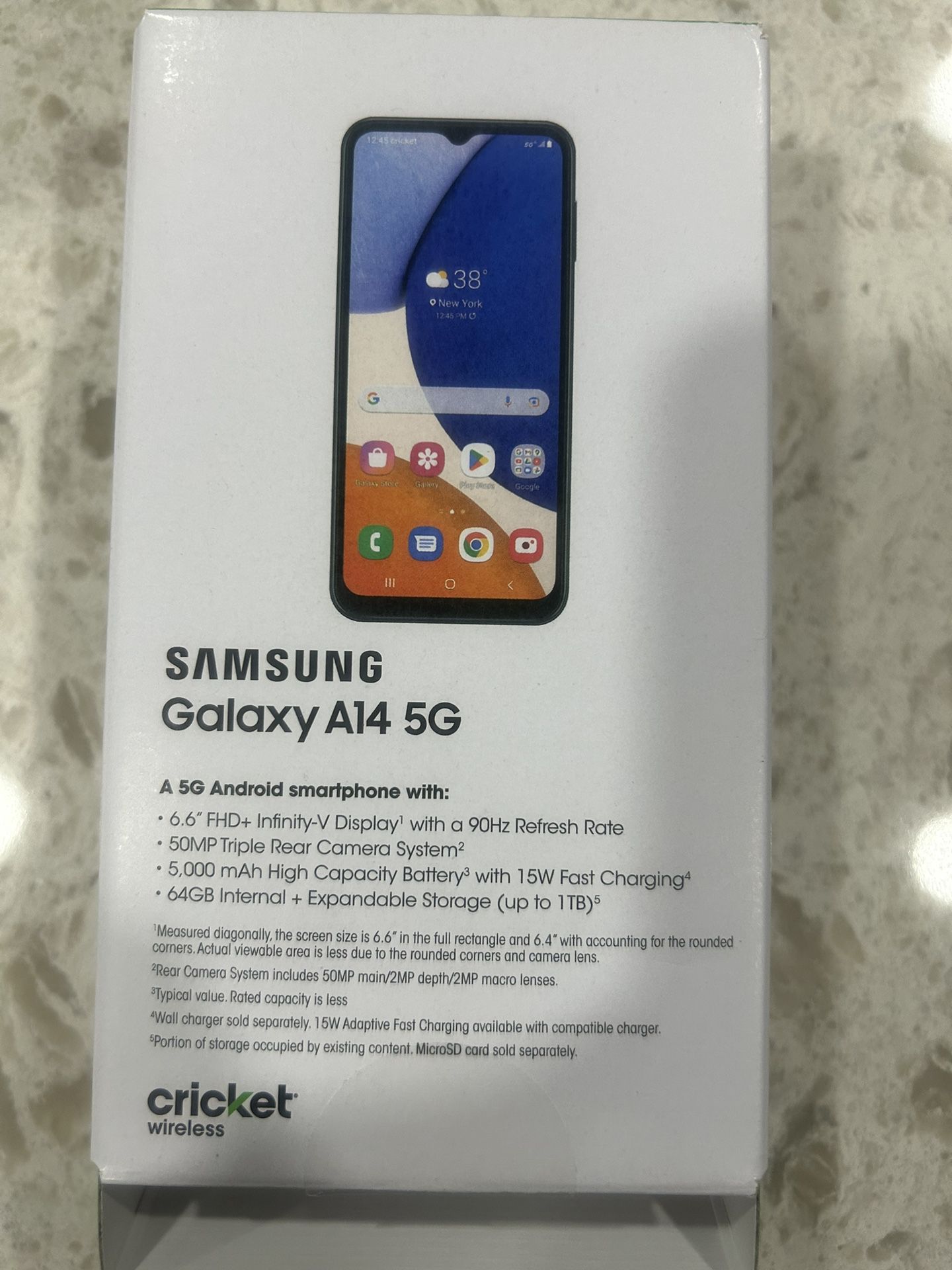 New Samsung Galaxy A14 5G Cricket Wireless 