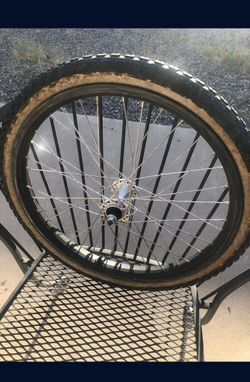 20” A C S BLACK FRONT ORPHAN ZRIM/ A C S HUB 36H 