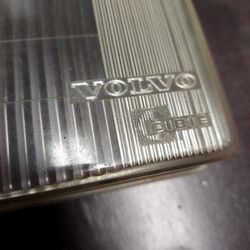 VOLVO 240 Headlight Lens Covers Set.  Original  and authentic. 