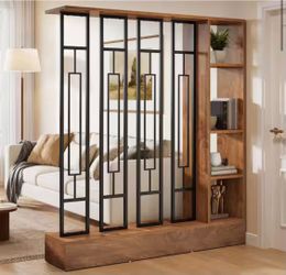 Wood Room Divider