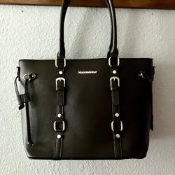 Dark Brown Montana West Large Purse 