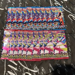 Pokemon Mega Japanese Booster Packs x20