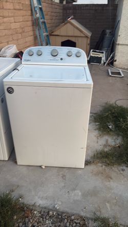 washer and dryer