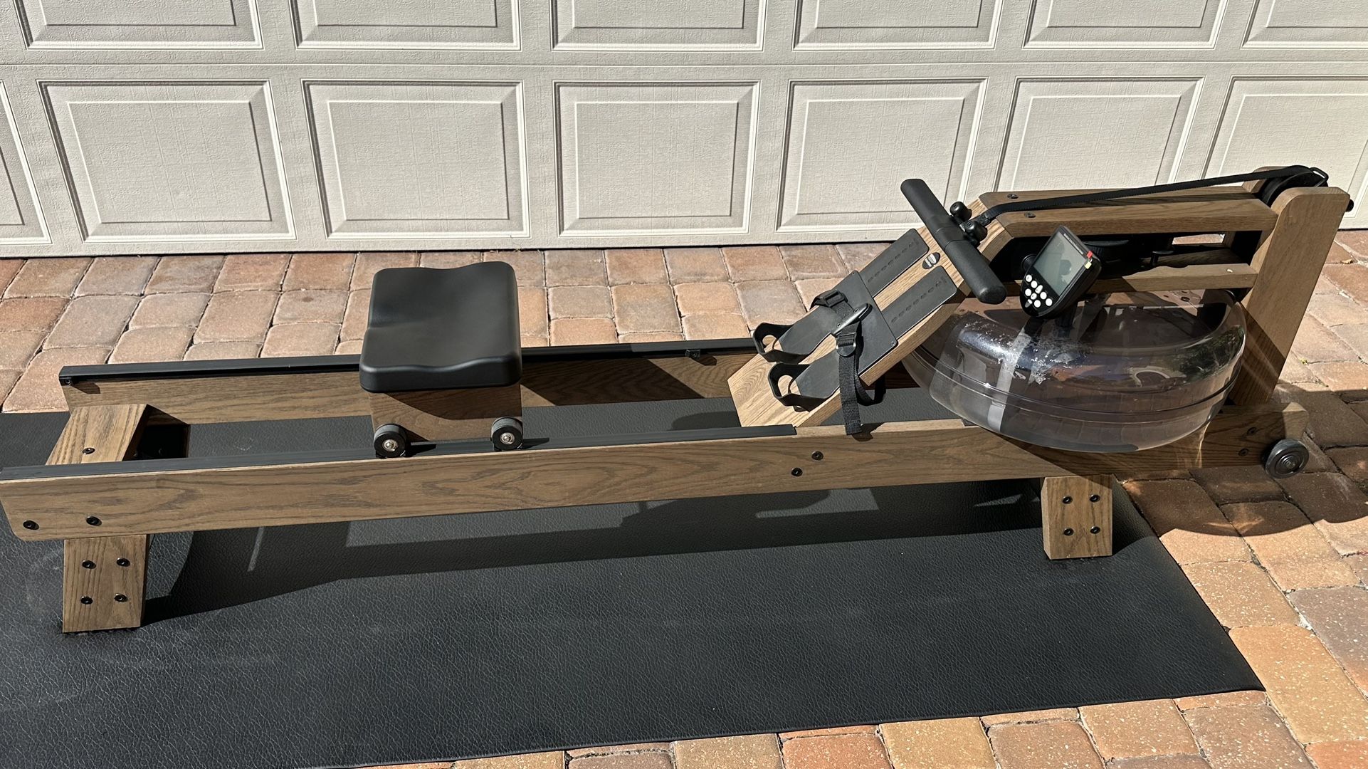 WaterRower Walnut Rowing Machine With S4 Monitor
