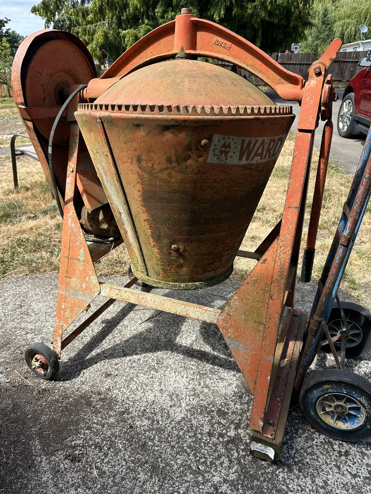 Mongomery Wards Electric Concrete Mixer