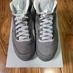 jordan 5 wolf grey size M8.5