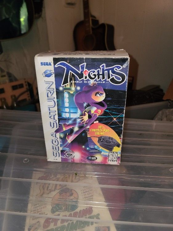 Nights Into Dreams W/ 3D Control Pad (Sega Saturn) NEW & SEALED