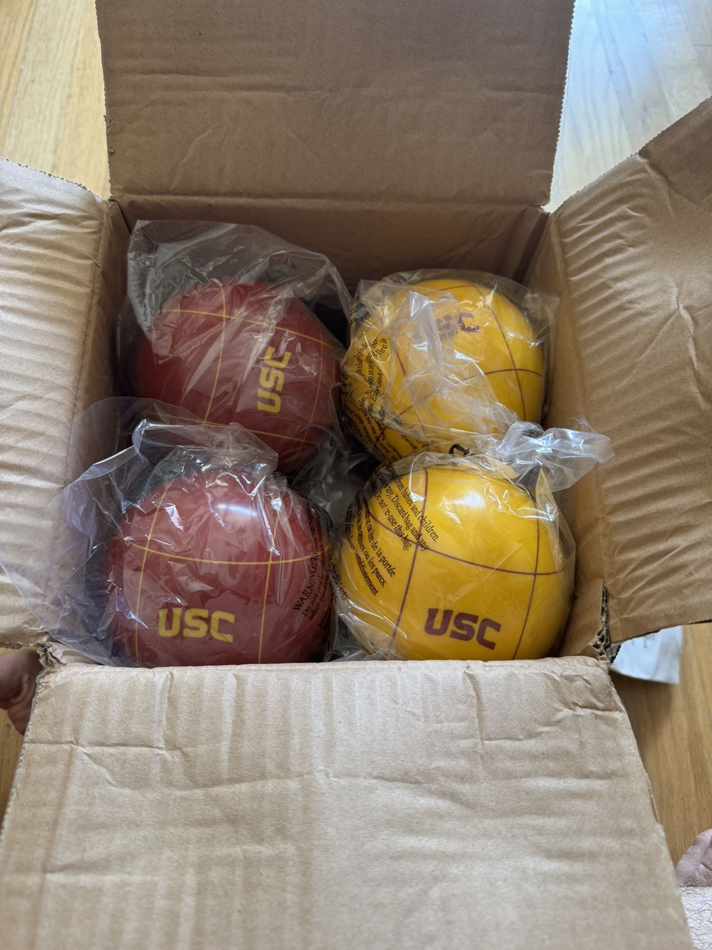 USC Trojans Proline Bocce Ball Set Tailgate