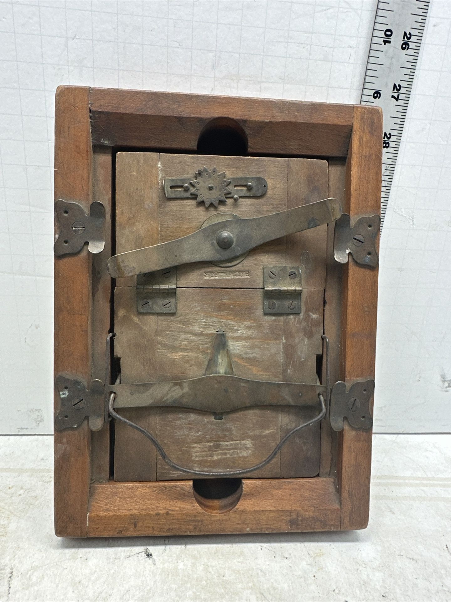 Vintage Antique Latch Hinge Display Photo frame #04