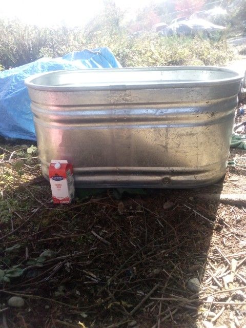 Galvanized Steel Horse Trough