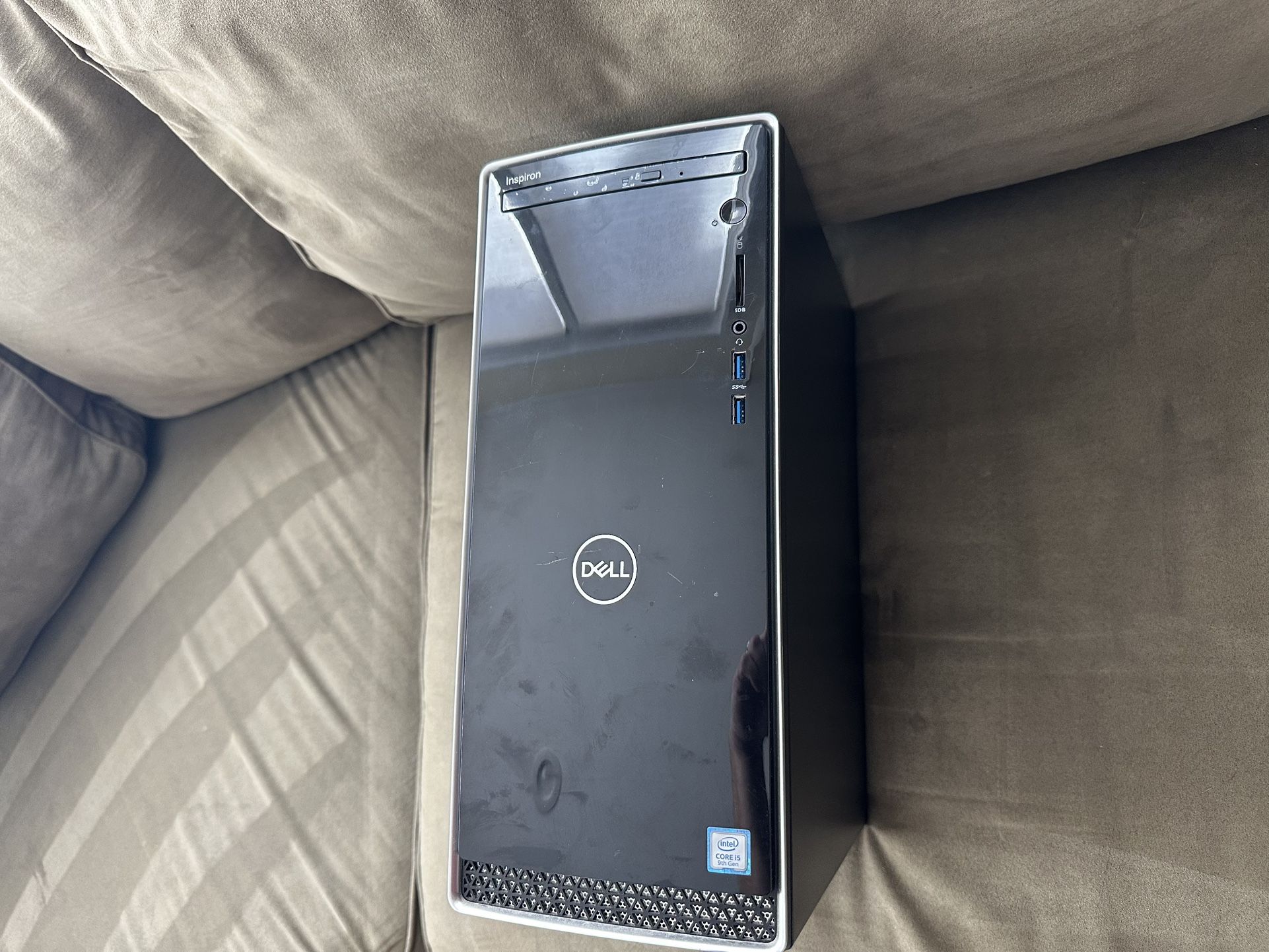 Dell tower PC with SSD, i5, Windows 11 Home, and 12Gb RAM