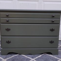 Small Solid Wood Dresser 