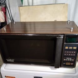 GE General Electric SPACEMAKER II Microwave wood grain commercial extra large capacity under cabinet kit
