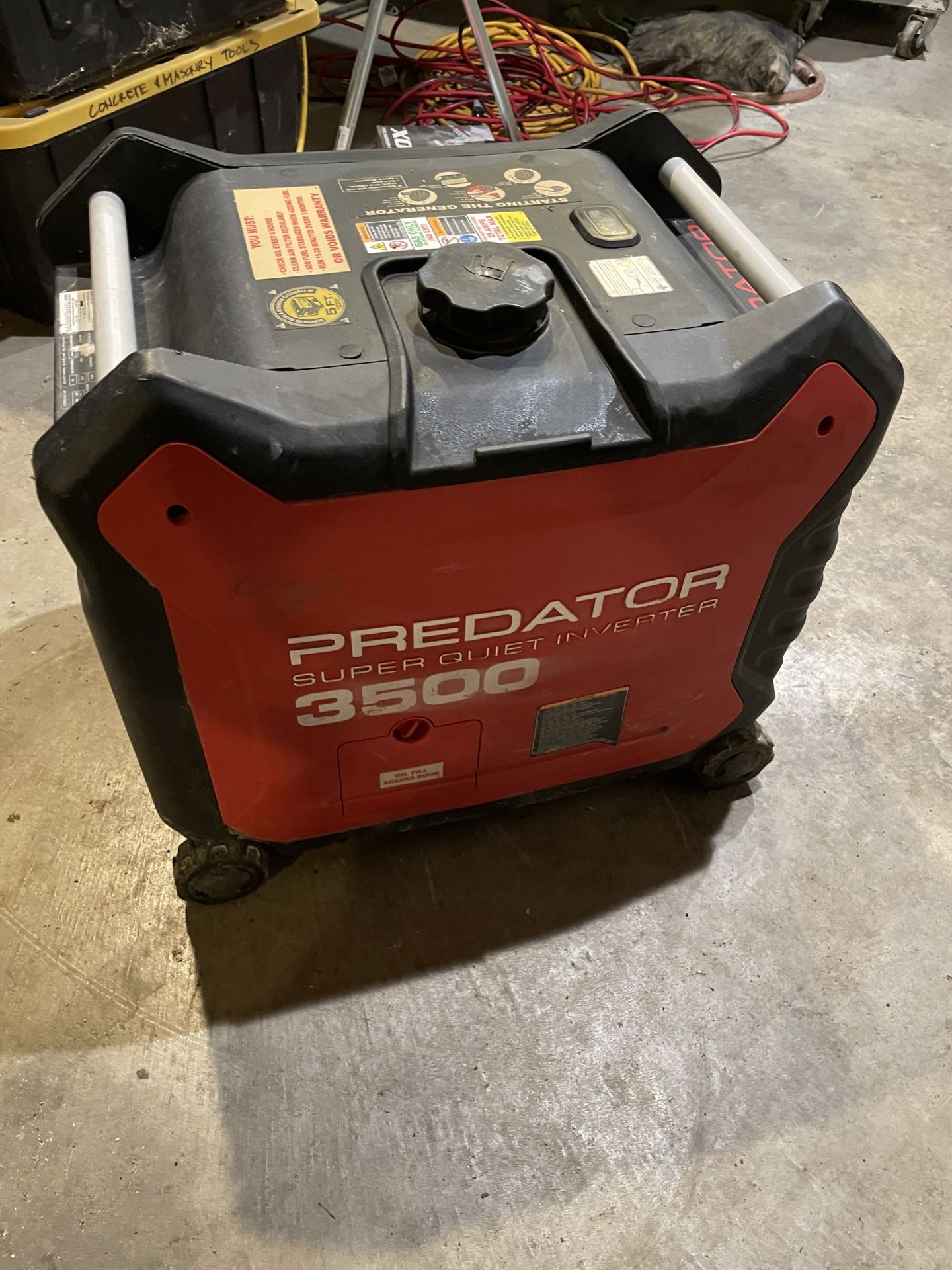 Predator 3500w Inverter (quiet) Generator