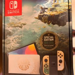 Nintendo Switch OLED Zelda limited edition