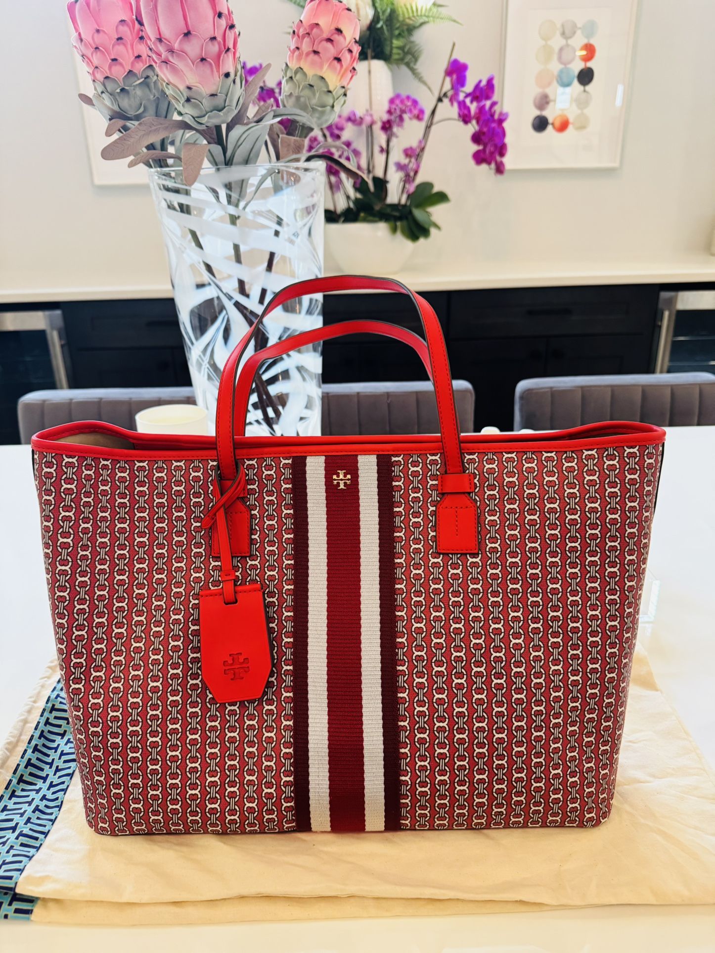 Tory Burch T Monogram Tote