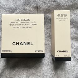 Chanel Makeup : Bronzing Cream & Water-fresh Blush 