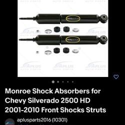 Monroe Shocks For Chevy