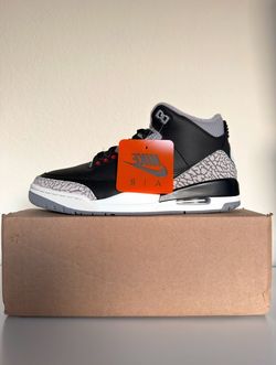 Air Jordan 3 Black Cement 2025