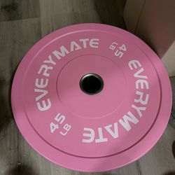 45 pound each weight plates  set brand new