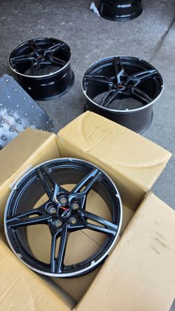 C8 CORVETTE OEM FORGED Z51 WHEELS