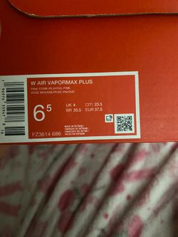 Nike /W Pink Air Vapormax plus