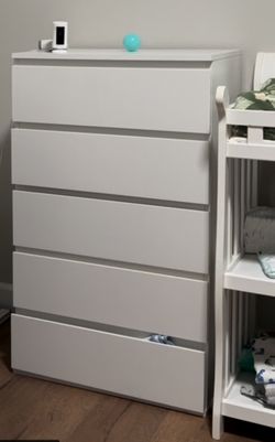 White dresser