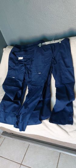 Cherokee womens size M navy scrub pants – Set of 4