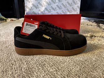 Puma safety gum soles Mens size 11 shoe