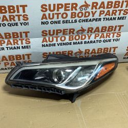 2015 Sonata Driver Headlight Original OEM 2017