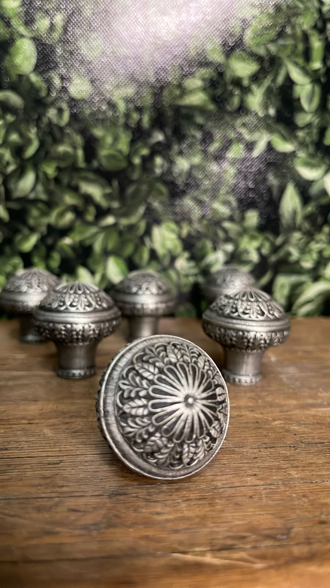 East Lake Style Pewter Vintage Cabinet Drawer Pulls