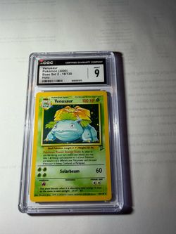 Rare Certified Graded Pokémon cards