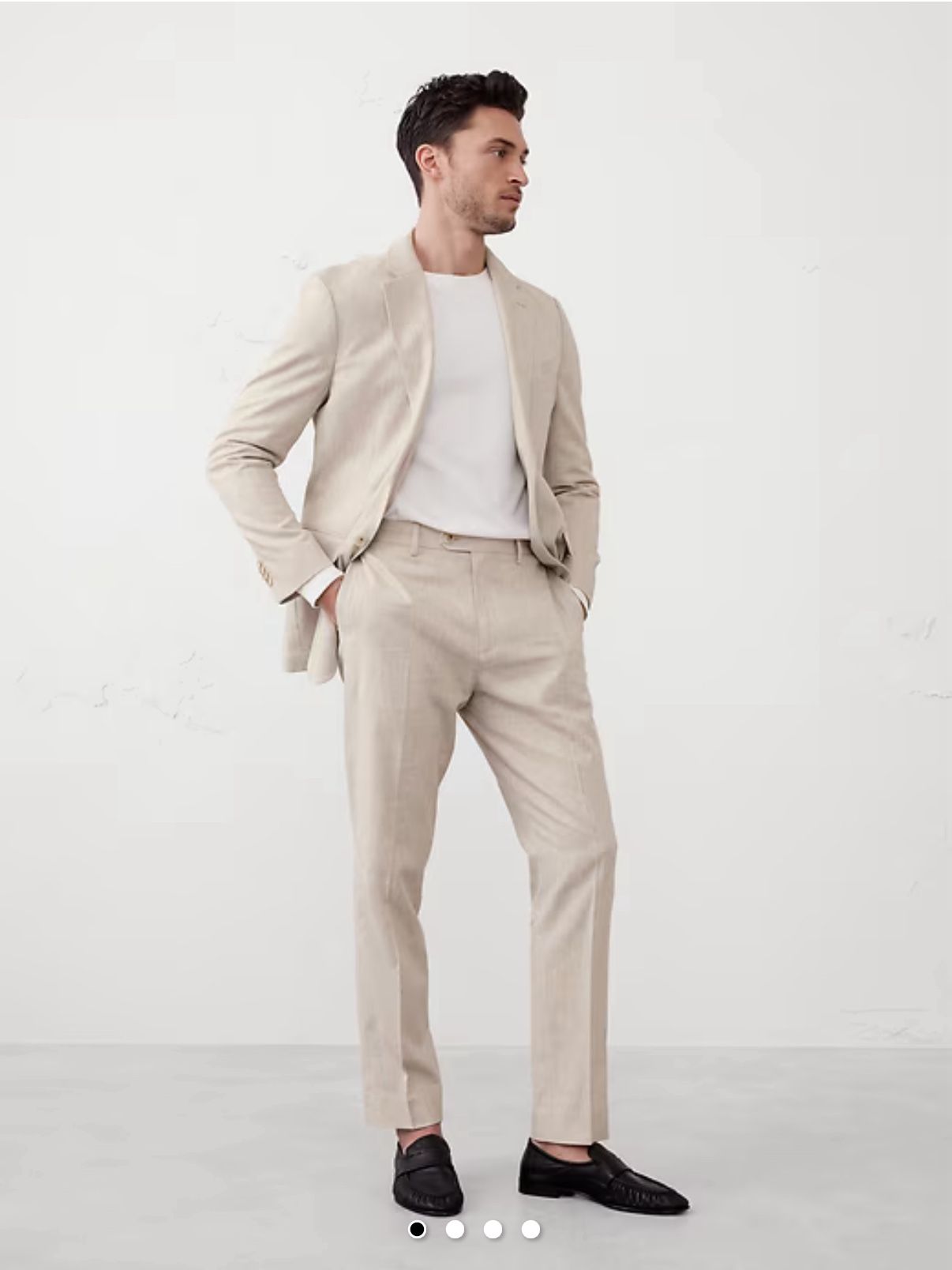 Banana Republic Linen Blend Suit