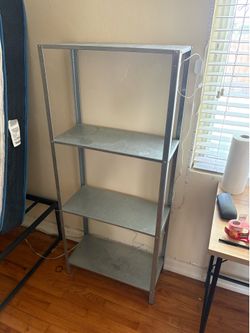 Metal shelf