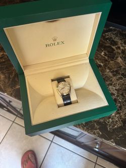 Rolex Watch with Original Green Box