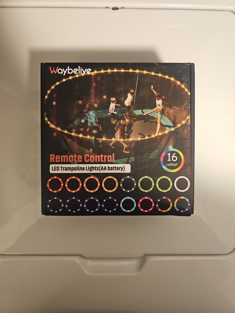 Waybelive LED Lights With Remote 